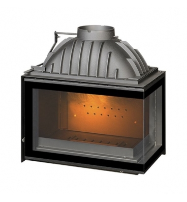Чугунная каминная топка Invicta Corner Fireplace 700 With Right glass